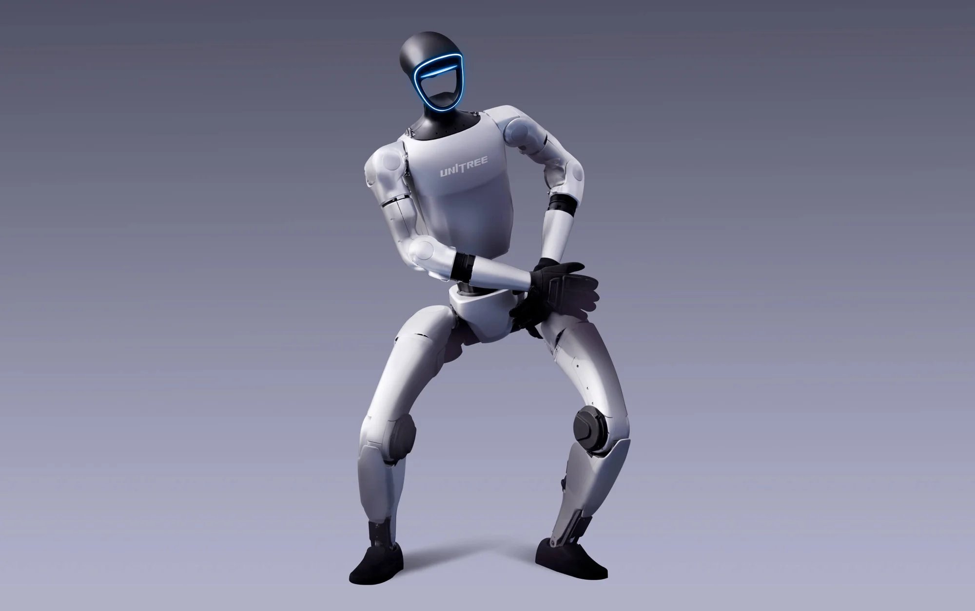 Unitree G1 humanoid robot in a manufacturer image
