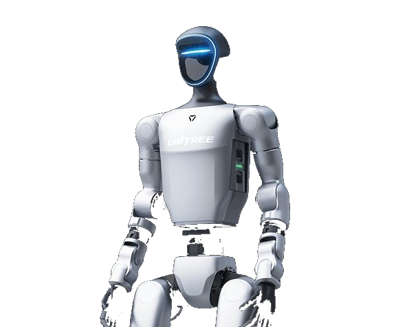 Unitree humanoid robot in a manufacturer image